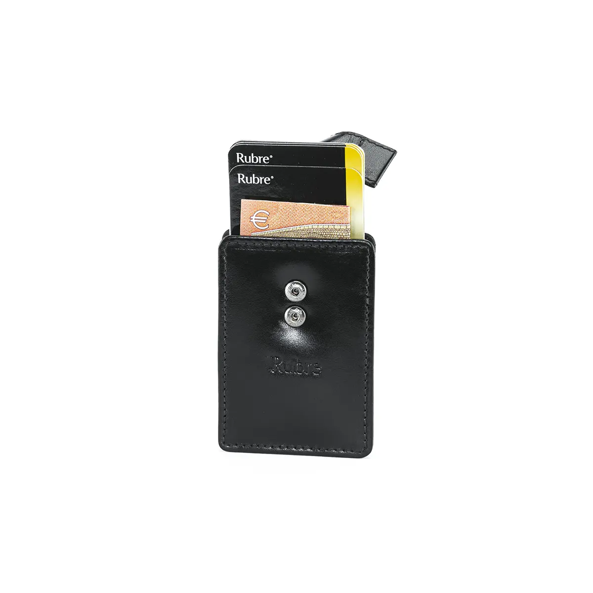 Carteira Multifunções em Pele com Anti-RFID